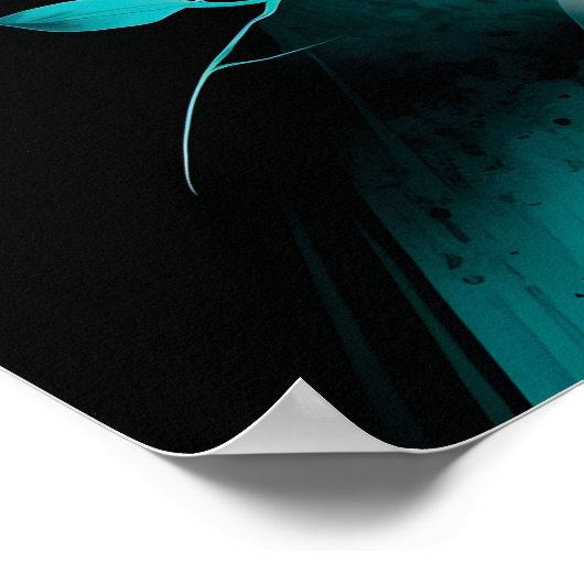 Poster abstracte minimale ventilatorpasteelkleuren (Hoek)