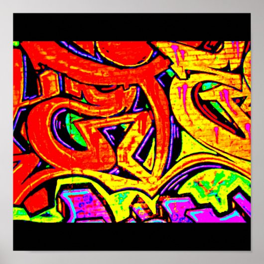 Poster-Abstracte/Misc-Graffiti Galerie 4 Poster (Voorkant)