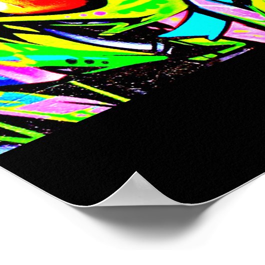 Poster-Abstracte/Misc-Graffiti Galerij 10 Poster (Hoek)