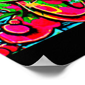 Poster-Abstracte/Misc-Graffiti Galerij 13 Poster (Hoek)