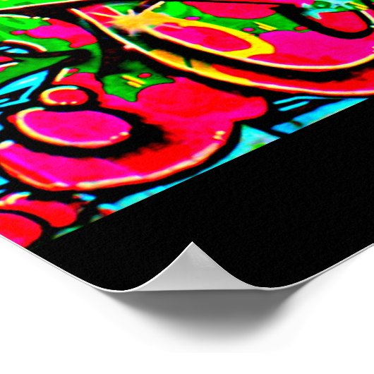 Poster-Abstracte/Misc-Graffiti Galerij 13 Poster (Hoek)