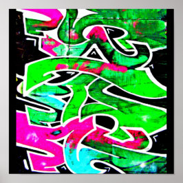 Poster-Abstracte/Misc-Graffiti Galerij 14 Poster