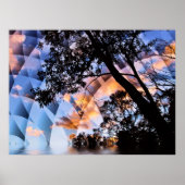 Poster abstracte Natuur (Voorkant)