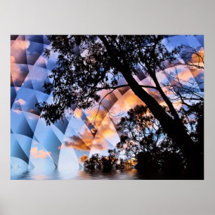 Poster abstracte Natuur