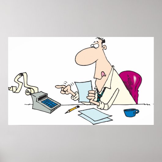 Poster accountant (Voorkant)