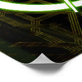 Poster achtergrond Beautifull Bismillah caligraphy (Hoek)