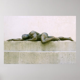 Poster, ADONIS SLEEPS - horizontale afdrukversie Poster