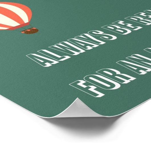 Poster Adventure Quote (Hoek)