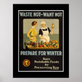 Poster advertenties "Afval wil niet" (Voorkant)