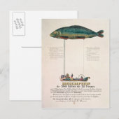 Poster adverteren abonnement briefkaart (Voorkant / Achterkant)