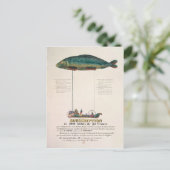 Poster adverteren abonnement briefkaart (Staand voorkant)