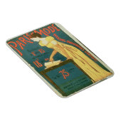 Poster adverteren abonnementen op "Paris Mode" M Magneet (Rechterzijde)