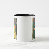 Poster adverteren abonnementen op "Paris Mode" M Mok (Midden)