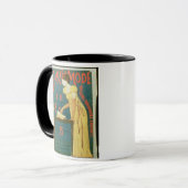 Poster adverteren abonnementen op "Paris Mode" M Mok (Voorkant links)