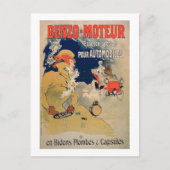 Poster adverteren "Benzo-Moteur"-motorolie Briefkaart (Voorkant)