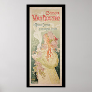 Poster adverteren Cacao Van Houten België
