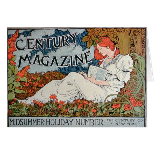 Poster adverteren 'Century Magazine', Midzomer H (Voorkant Horizontaal)