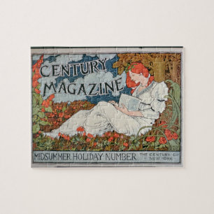 Poster adverteren 'Century Magazine', Midzomer H Legpuzzel