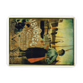 Poster adverteren "Croix de Vie", gemaakt door J.B Magneet (Horizontaal)