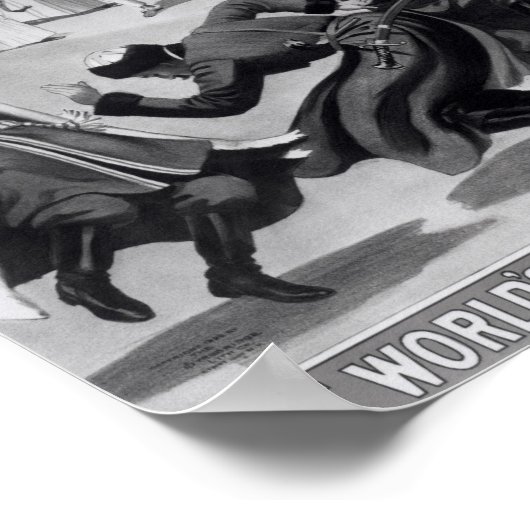 Poster adverteren: "De Barnum en Bailey (Hoek)