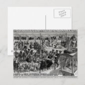 Poster adverteren: "De Barnum en Bailey Briefkaart (Voorkant / Achterkant)