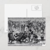 Poster adverteren: "De Barnum en Bailey Briefkaart (Voorkant / Achterkant)