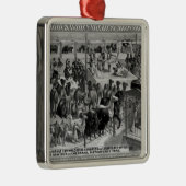 Poster adverteren: "De Barnum en Bailey Metalen Ornament (Rechts)