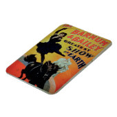 Poster adverteren 'de Barnum en de Bailey Greatest Magneet (Linkerzijde)