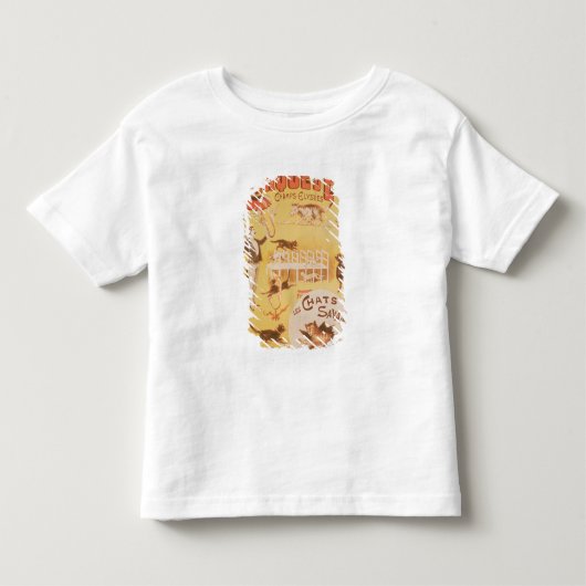 Poster adverteren de Cirque d'Ete in de Kinder Shirts (Voorkant)
