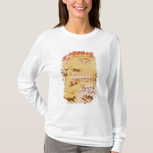 Poster adverteren de Cirque d'Ete in de T-shirt (Voorkant)
