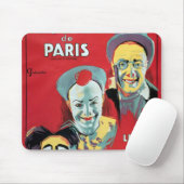 Poster adverteren de "Cirque d'Hiver de Paris" Muismat (Met muis)