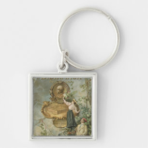 Poster adverteren de Fahrrad Werke Bismarck Sleutelhanger