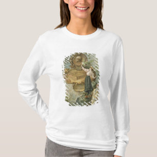 Poster adverteren de Fahrrad Werke Bismarck T-shirt