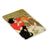 Poster Adverteren de Franse onderneming Chocolade Magneet (Rechterzijde)