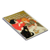 Poster Adverteren de Franse onderneming Chocolade Notitieboek (Rechterzijde)