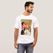 Poster Adverteren de Franse onderneming Chocolade T-shirt (Voorkant volledig)