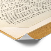 Poster adverteren de goudmijnen in Californië (Hoek)