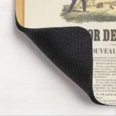 Poster adverteren de goudmijnen in Californië Muismat (Hoek)