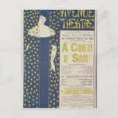 Poster adverteren een Comedy van de Sighs Briefkaart (Voorkant)