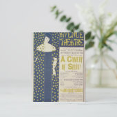 Poster adverteren een Comedy van de Sighs Briefkaart (Staand voorkant)