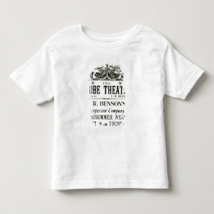 Poster adverteren 'Een droom van de Midzomernacht' Kinder Shirts
