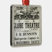 Poster adverteren 'Een droom van de Midzomernacht' Metalen Ornament (Rechts)