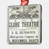 Poster adverteren 'Een droom van de Midzomernacht' Metalen Ornament (Links)