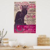 Poster adverteren een tentoonstelling (Keuken)