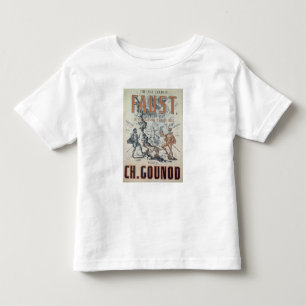 Poster adverteren "Faust" Kinder Shirts
