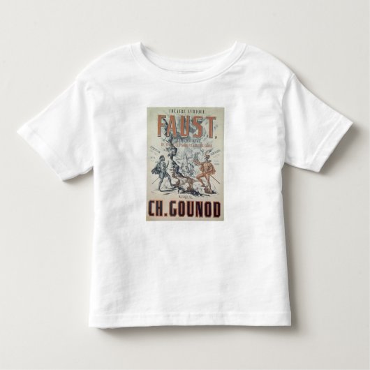 Poster adverteren "Faust" Kinder Shirts (Voorkant)