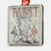 Poster adverteren "Faust" Metalen Ornament (Links)