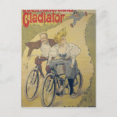 Poster adverteren Gladiatorfietsen Briefkaart (Voorkant)