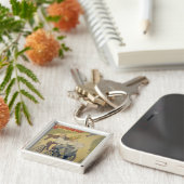 Poster adverteren Gladiatorfietsen Sleutelhanger (Zijkant)