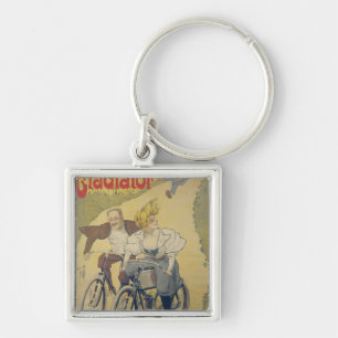 Poster adverteren Gladiatorfietsen Sleutelhanger